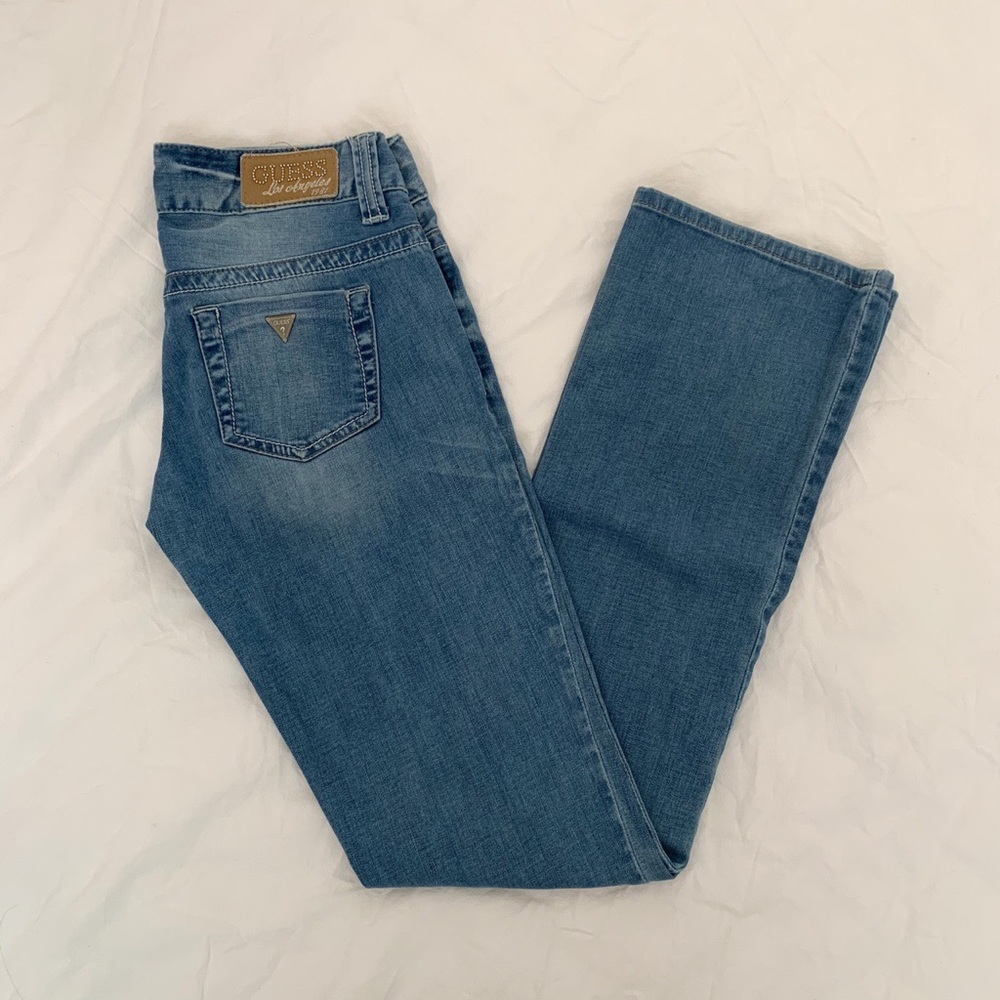 Vintage Low Rise/Low Waisted Guess Bootcut Jeans